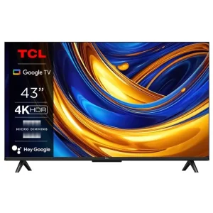 Телевізор 43" TCL LED 4K 60Hz Smart Google TV Titan, 43P69B UA