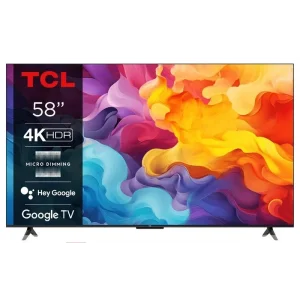 Телевизор 58" TCL LED 4K 60Hz Smart Google TV Titan, 58V6B UA