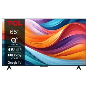 Телевизор 65" TCL QLED 4K 60Hz Smart Google TV Titan, 65T7B UA