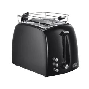 Тостер Russell Hobbs Textures, 850Вт, пластик, чорний, 22601-56 UA