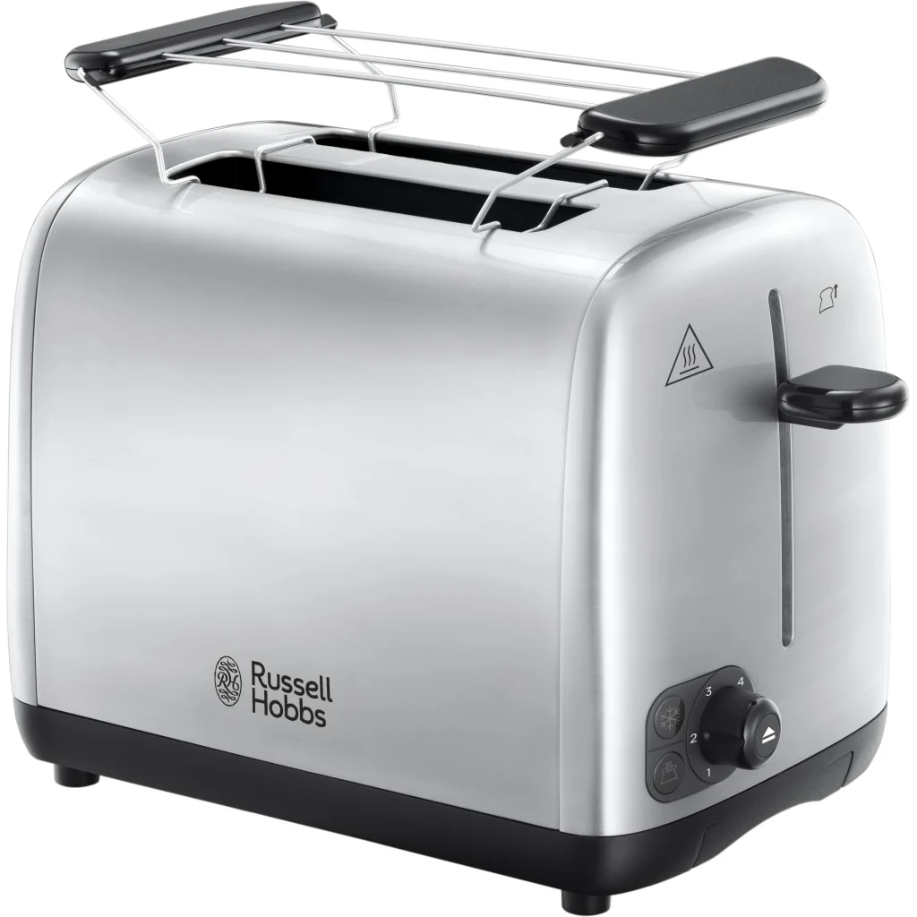 Тостер Russell Hobbs Adventure, 850Вт, метал, сріблястий, 24080-56 UA