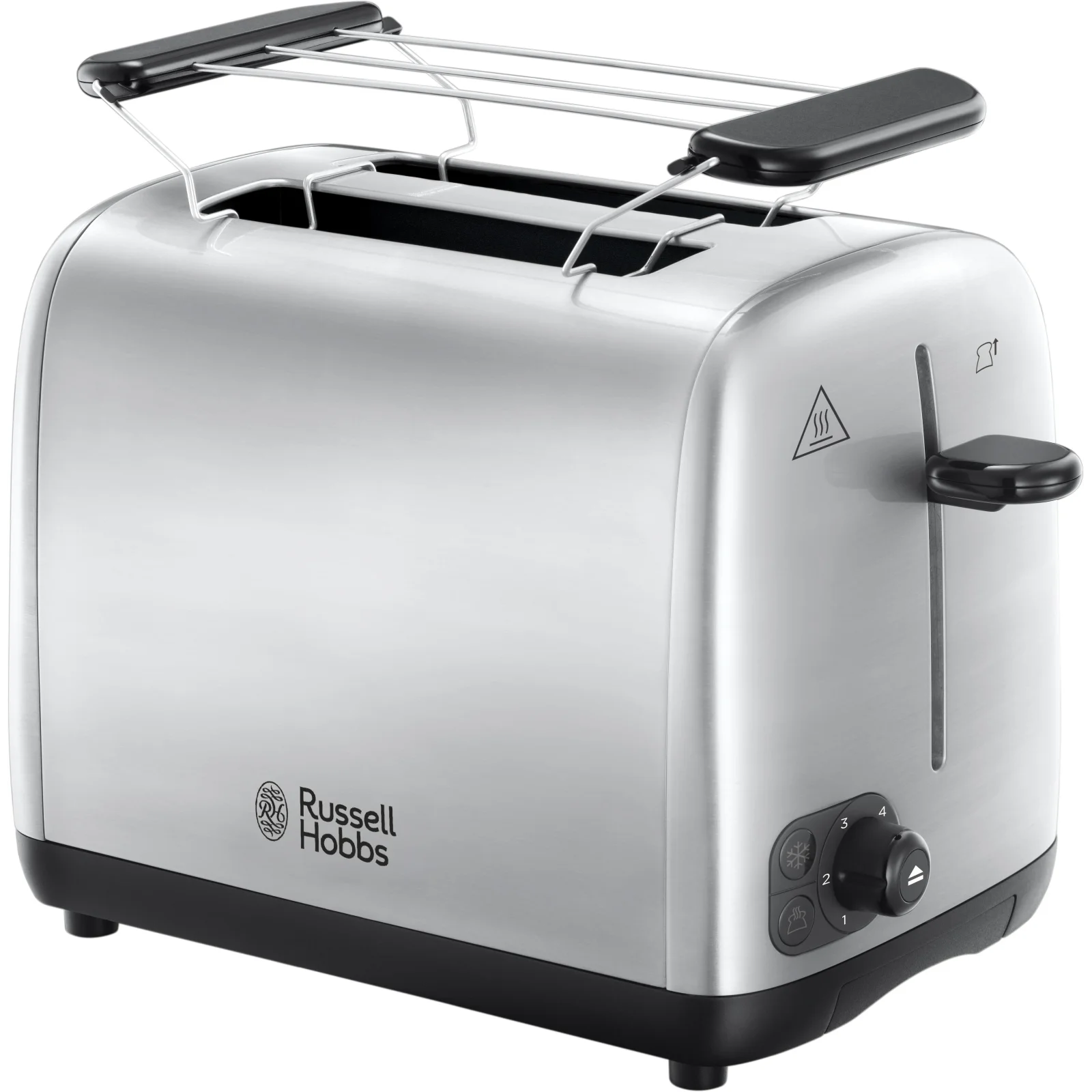Тостер Russell Hobbs Adventure, 850Вт, метал, сріблястий, 24080-56 UA