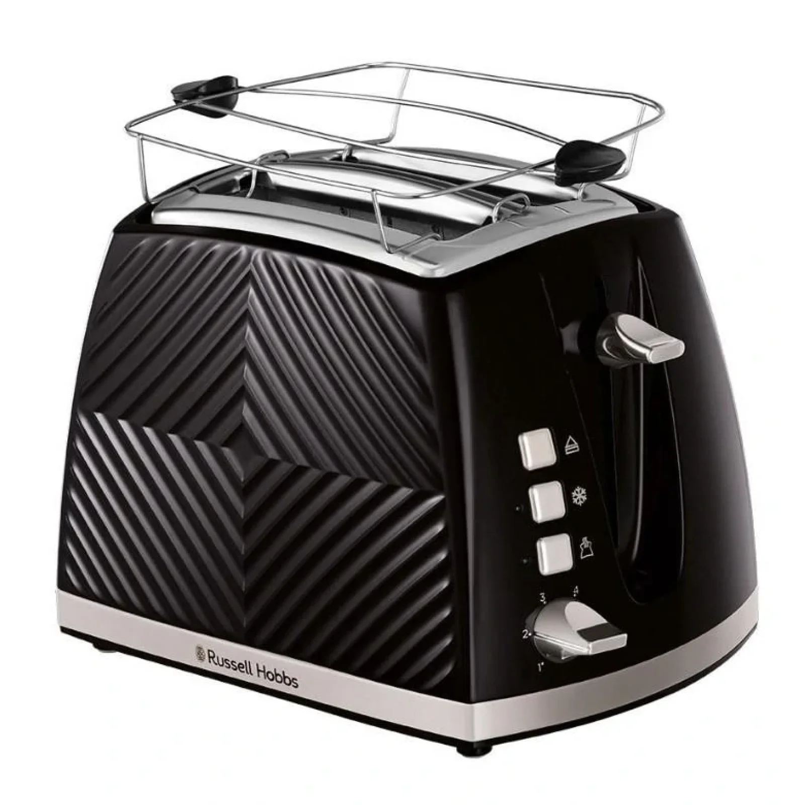 Тостер Russell Hobbs 26390-56 Groove, чорний UA