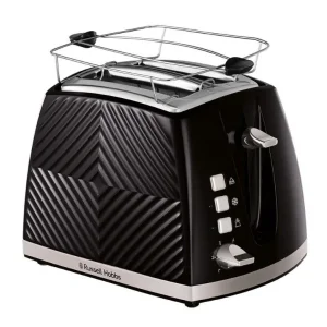 Тостер Russell Hobbs 26390-56 Groove, чорний UA
