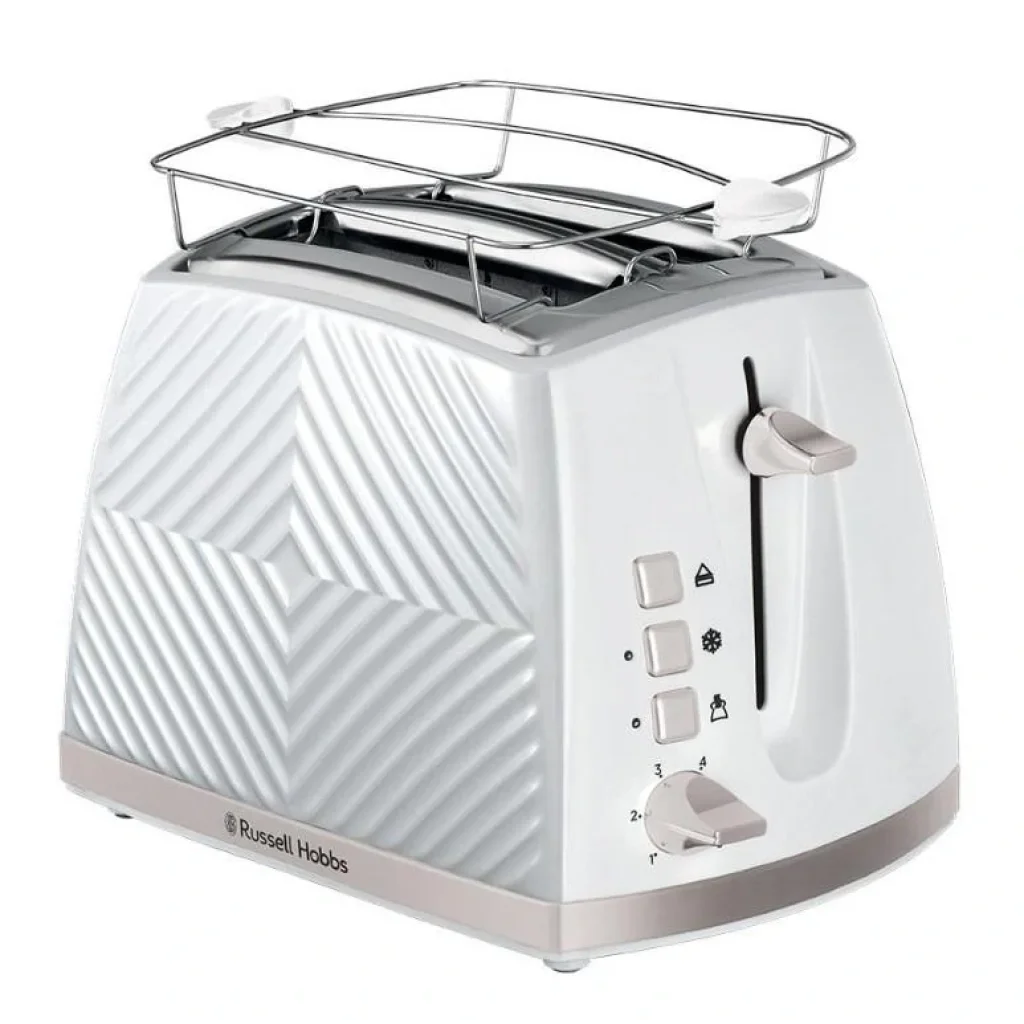 Тостер Russell Hobbs 26391-56 Groove, білий UA