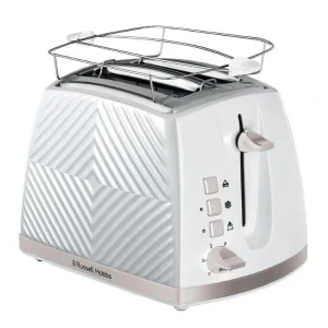 Тостер Russell Hobbs 26391-56 Groove, білий UA