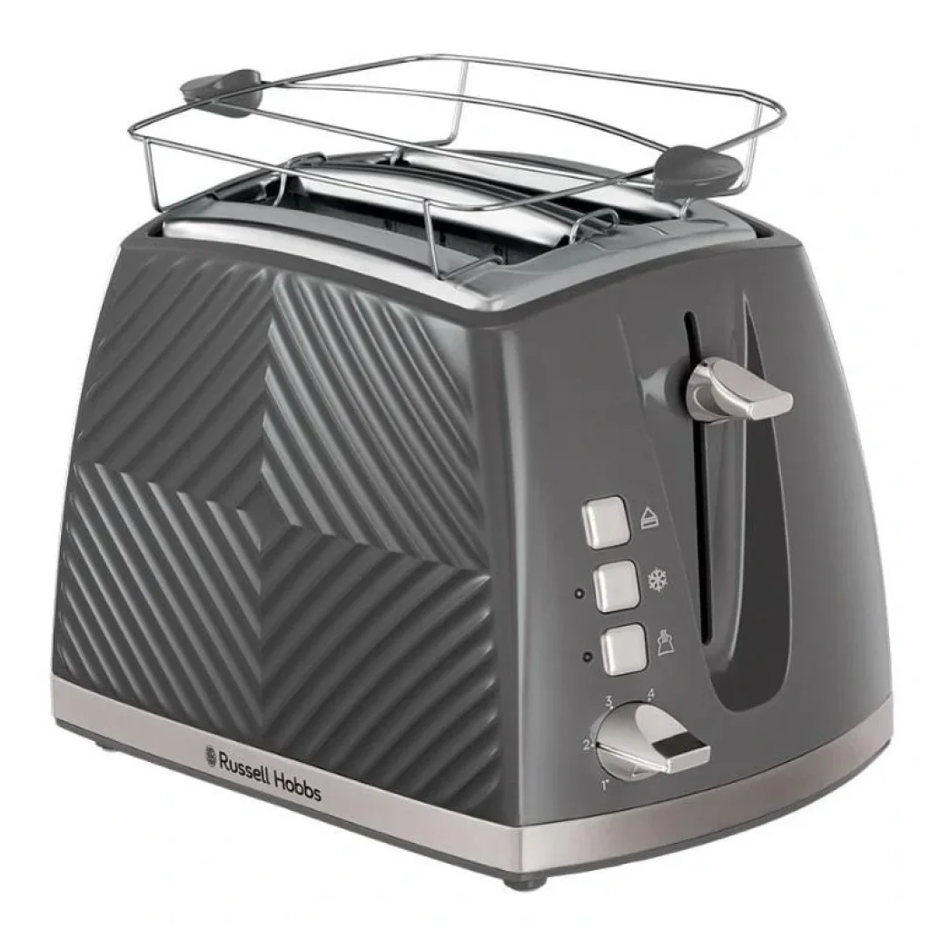 Тостер Russell Hobbs 26392-56 Groove, сірий UA