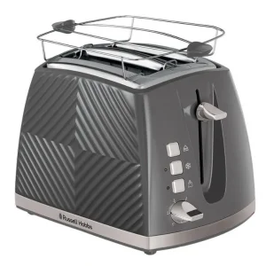 Тостер Russell Hobbs 26392-56 Groove, сірий UA