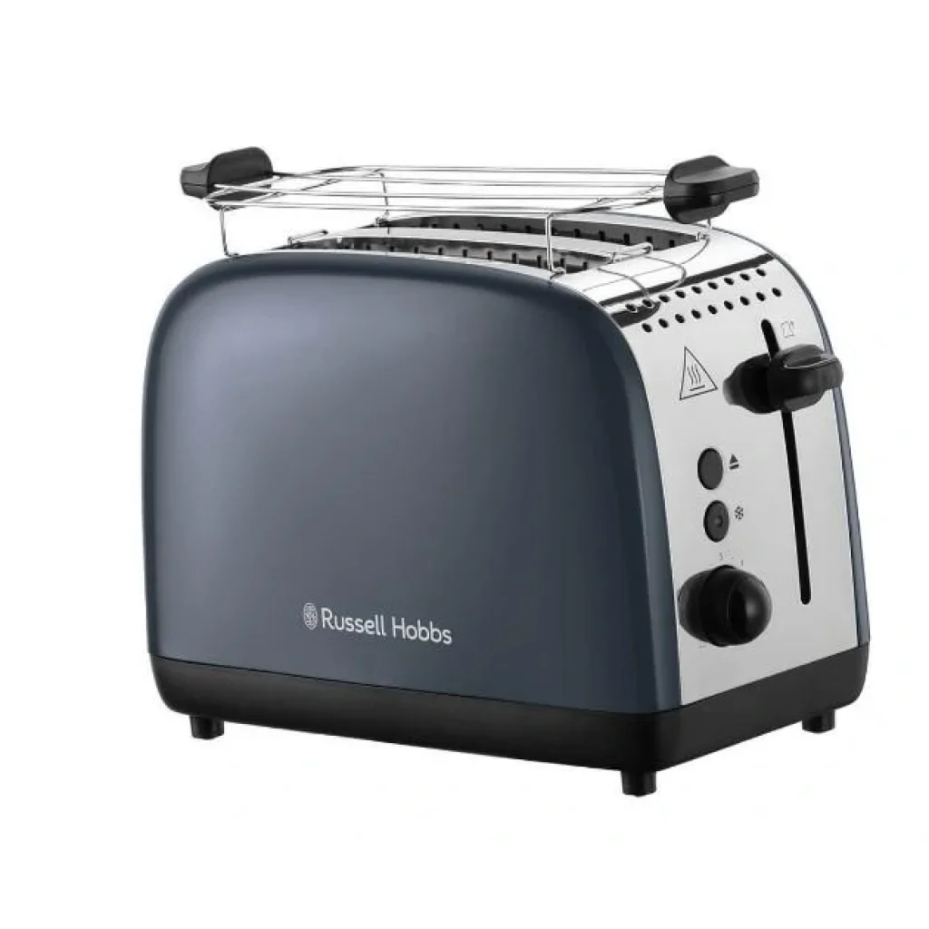 Тостер Russell Hobbs Colours Plus, 1600Вт, нержав., підігрів,разморозка, сірий, 26552-56 UA