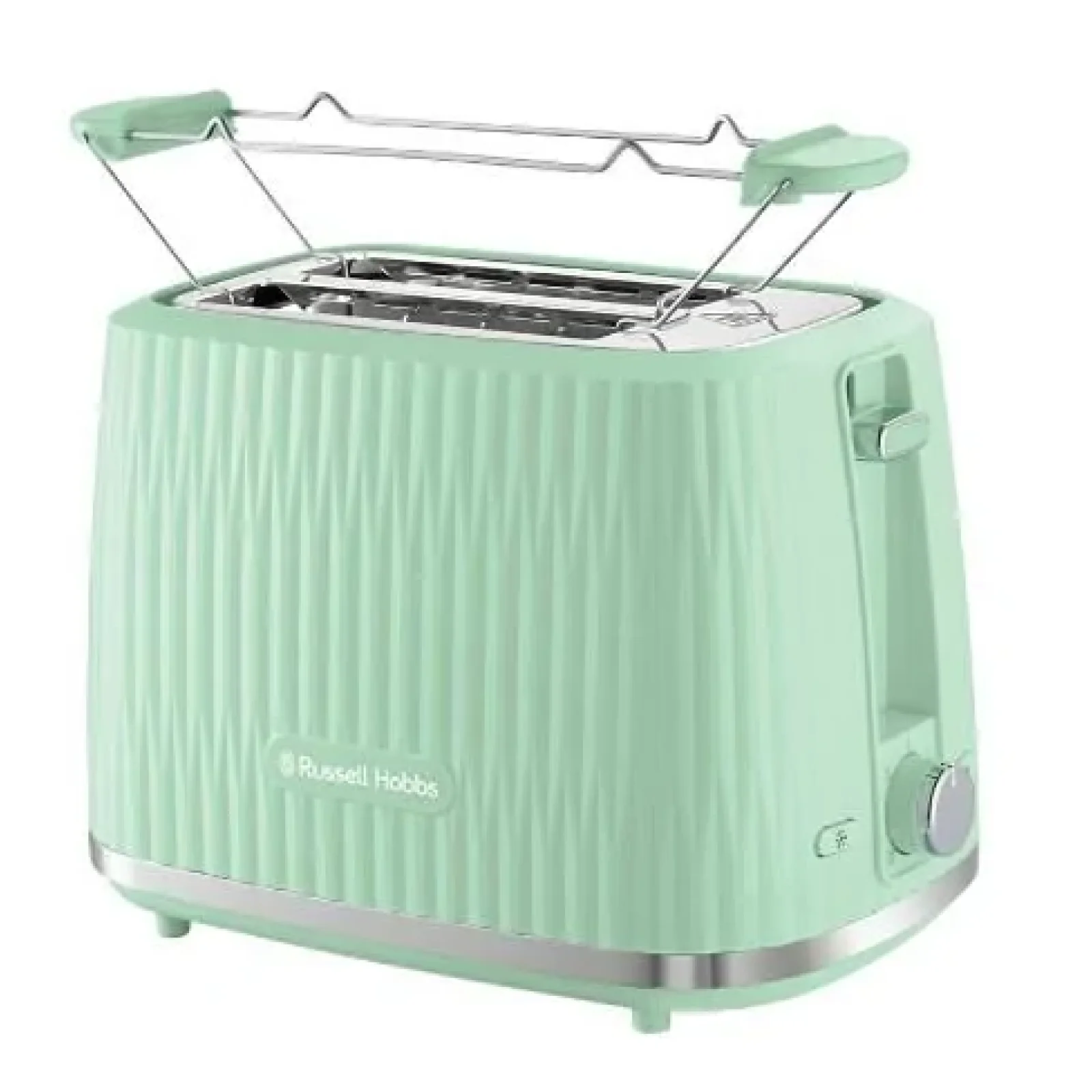 Тостер Russell Hobbs Eden 800Вт, пластик, підігрів,разморозка, фісташковий, 27374-56 UA