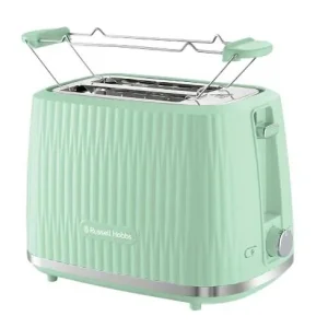 Тостер Russell Hobbs Eden 800Вт, пластик, підігрів,разморозка, фісташковий, 27374-56 UA