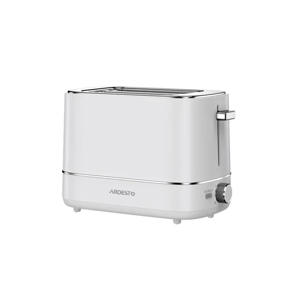 Тостер Ardesto T-F450W, 800Вт, пластик, 2 слоти, білий UA