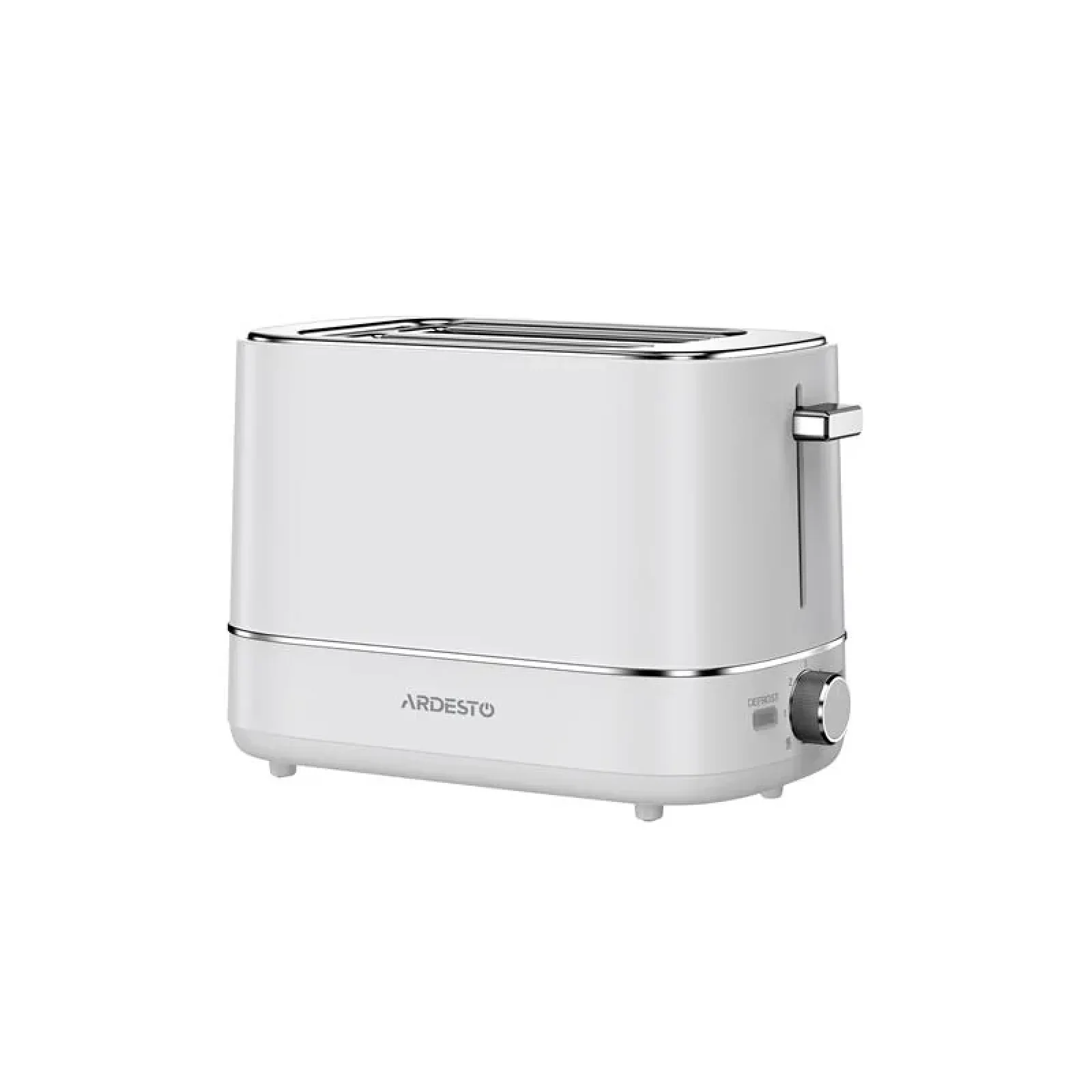 Тостер Ardesto T-F450W, 800Вт, пластик, 2 слоти, білий UA