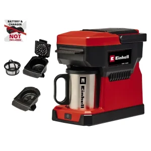 Кавомашина акумуляторна Einhell TE-CF 18 Li - Solo PXC 18В 240мл 80°С 1.2кг без АКБ та ЗП (4609990) UA