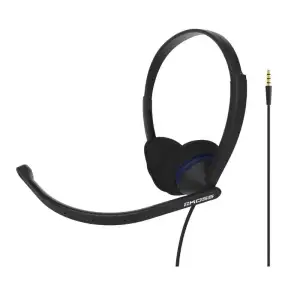 Гарнітура комп'ютерна стерео On-ear Koss CS200i 3.5мм, Uni Mic, 2.4м, Чорний (197055.101) UA