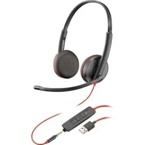 Гарнитура Poly Blackwire 3225 HS Black (80S11AA) UA