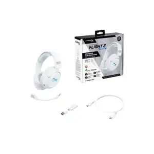 Гарнітура ігрова HyperX Cloud Flight 2 White (B5VC5AA) UA