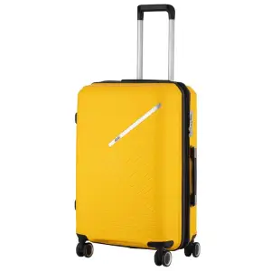 Валіза пластикова 2E SIGMA EXP, середній, 4 колеса, жовтий, 2E-SPPS-M-YL UA