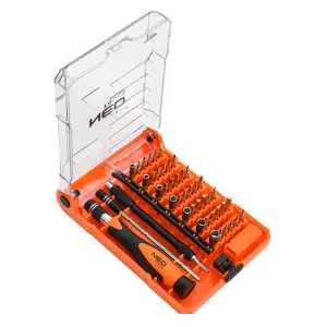 Біти Neo Tools, 1/4", бітотримач, прецизійні, CrV, набір 45шт (06-111-1) UA