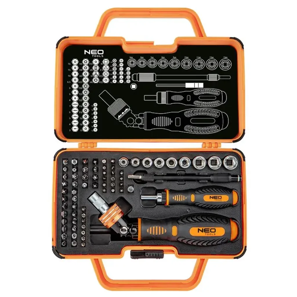 Набір біт з бітотримачем Neo Tools, 1/4