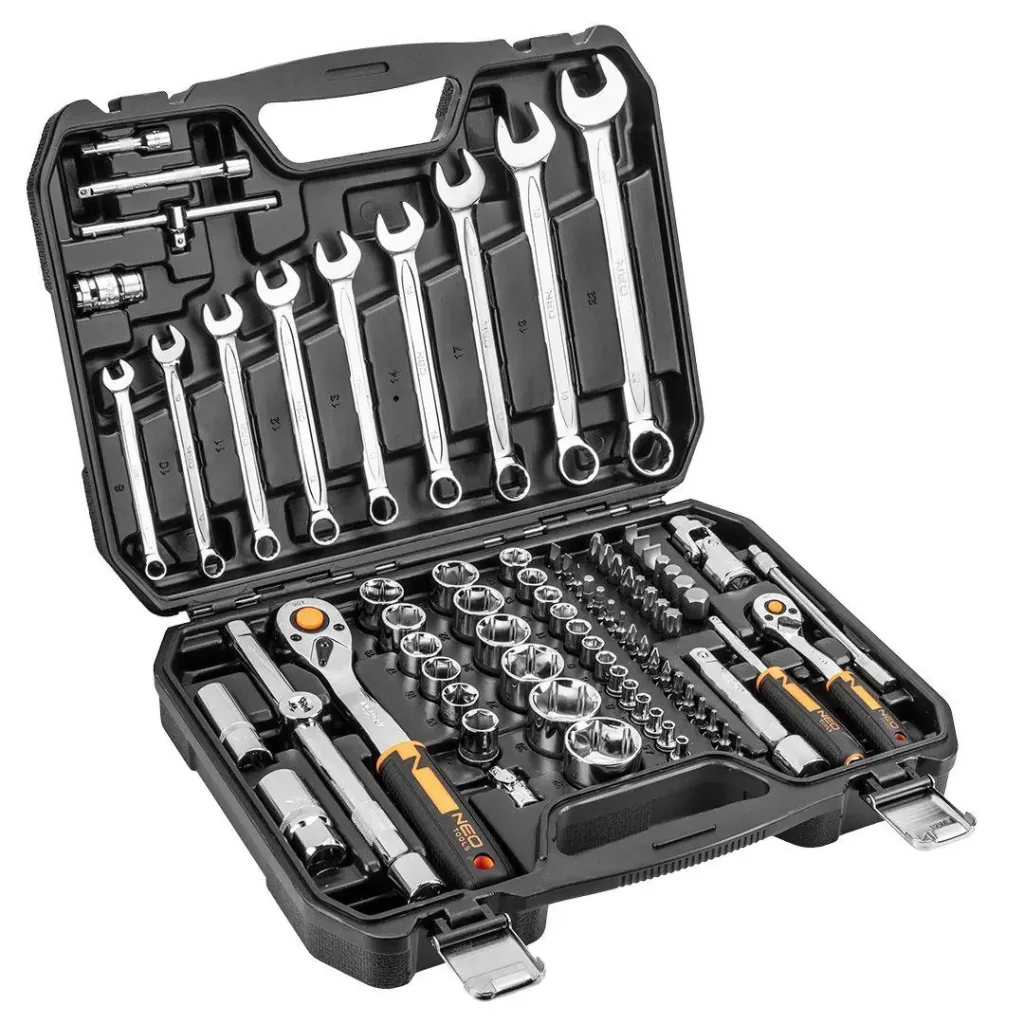 Набір інструментів Neo Tools, 82шт, 1/2
