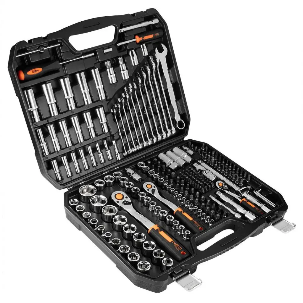 Набір інструментів Neo Tools, 219шт, 1/2