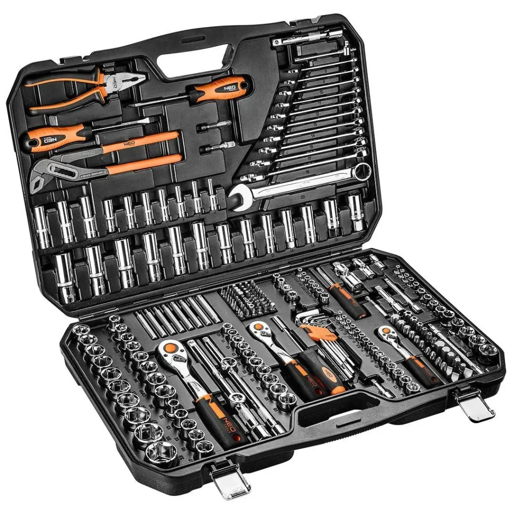 Набір інструментів Neo Tools, 233шт, 1/2
