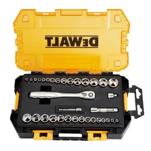 Набір головок DeWALT, 1/4", 3/8" кейс, 34шт (DWMT45034-0) UA