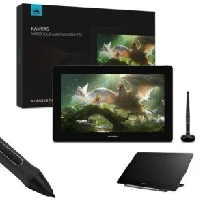 Графічний монітор Huion 345x194 Kamvas Pro 16,4K,USB-C, чорний, GT1561 UA