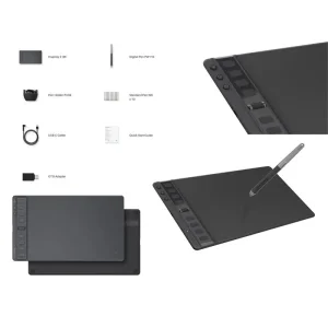 Графічний планшет Huion 8.7"x5.4" H951P чорний UA