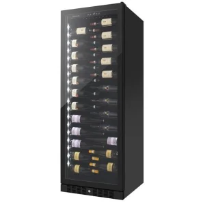 Холодильник Philco для вина, 177х59.5х68, холод.відд.-472л, зон - 1, бут-143, диспл, підсвітка, чорний, PW143GLV UA