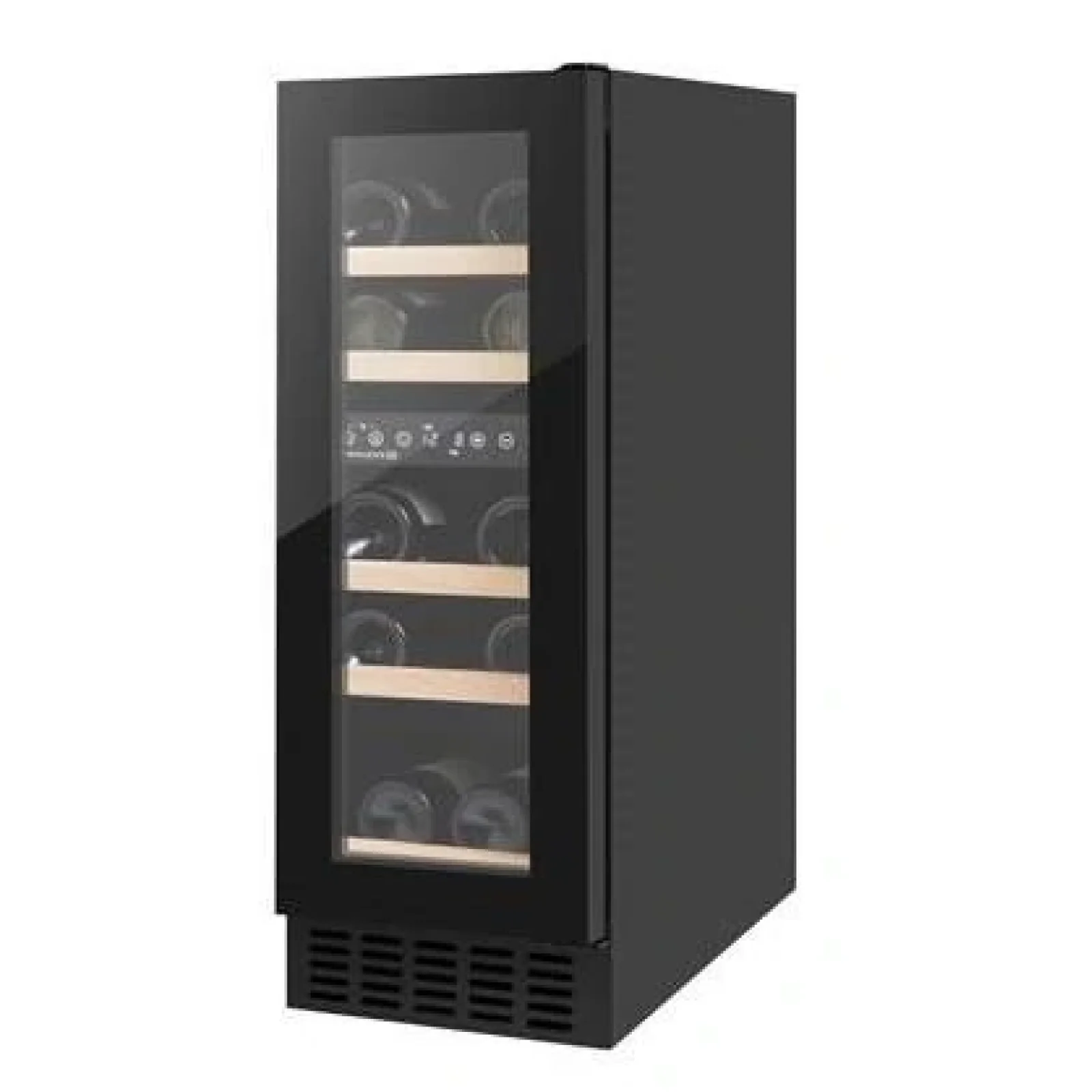 Холодильник Philco для вина, 85х29.5х57, холод.відд.-47л, зон - 2, бут-17, диспл, підсвітка, чорний, PW17GDFB UA
