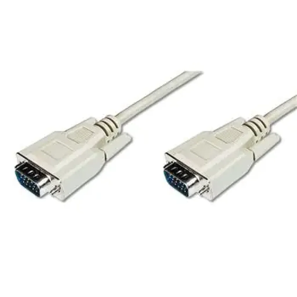Кабель DIGITUS VGA (M/M), 3м, бежевий (AK-310100-030-E) UA