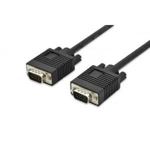 Кабель DIGITUS VGA, M/M, 2 х феррит, 3м, чорний (AK-310103-030-S) UA