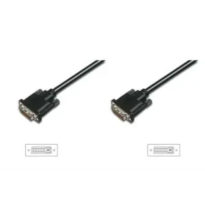 Кабель DIGITUS DVI-D (M/M), 3м, чорний (AK-320108-030-S) UA