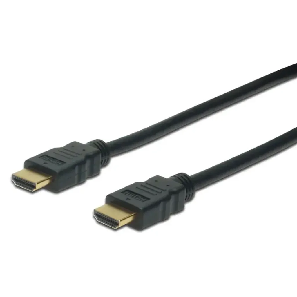 Кабель DIGITUS HDMI (M/M), High speed/Ethernet, 10м, чорний (AK-330107-100-S) UA