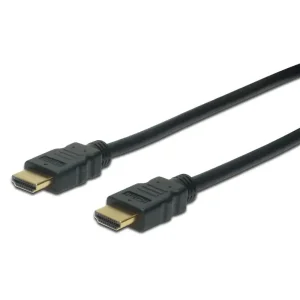 Кабель DIGITUS HDMI (M/M), High speed/Ethernet, 10м, чорний (AK-330107-100-S) UA