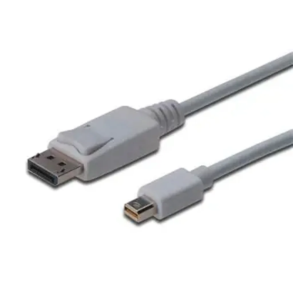 Кабель DIGITUS miniDisplayPort > DisplayPort (M/M), 3м, білий (AK-340102-030-W) UA
