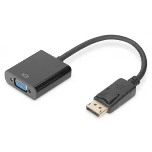 Адаптер ASSMANN DisplayPort to VGA (AK-340403-001-S) UA