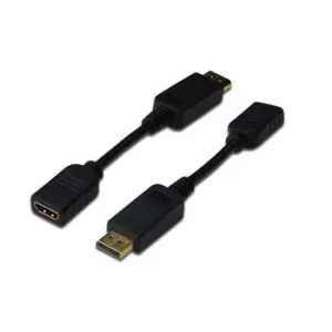 Адаптер DIGITUS DisplayPort to HDMI (DB-340400-001-S) UA