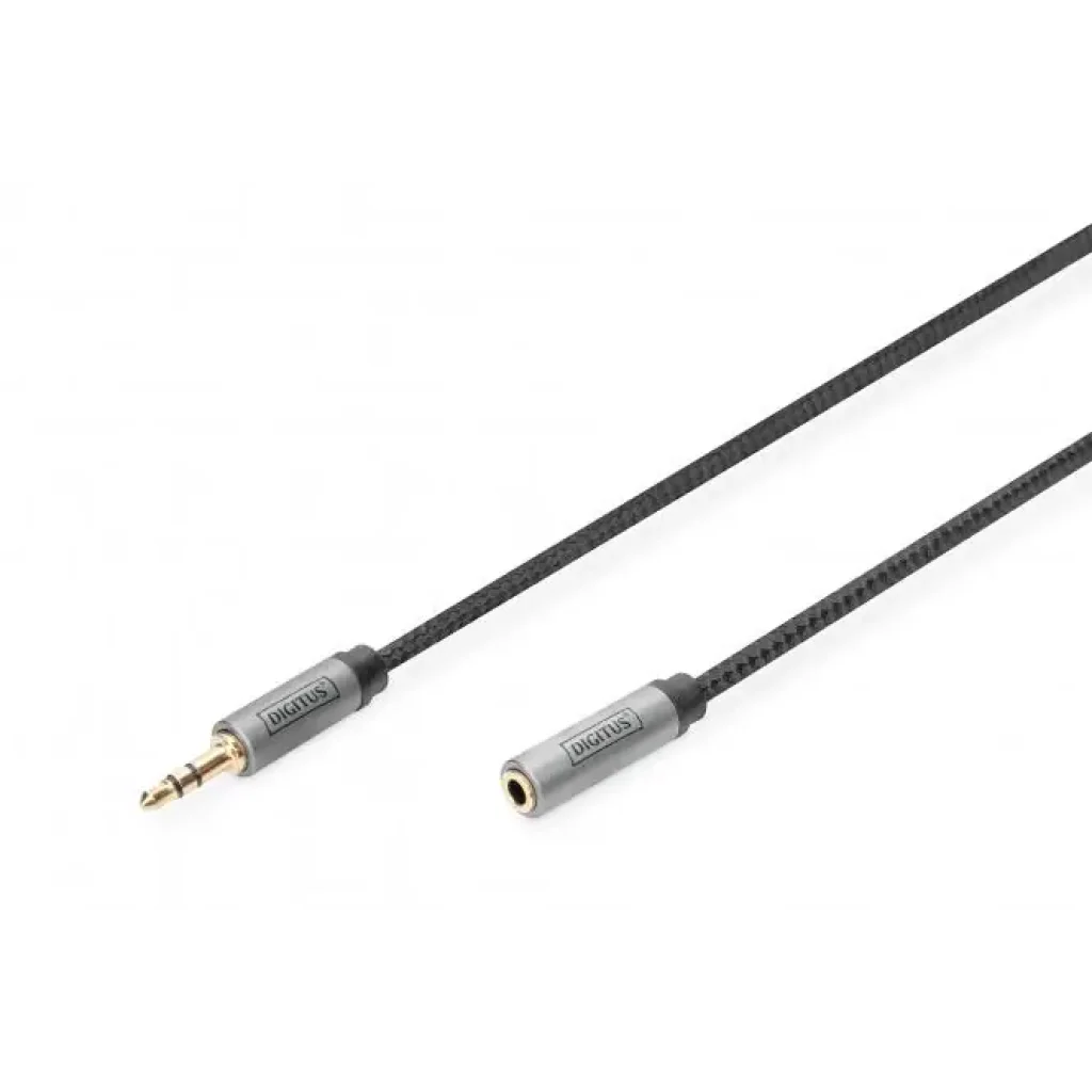 Кабель DIGITUS Audio Extension, 3.5 mm M/F, 3 m (DB-510210-030-S) UA