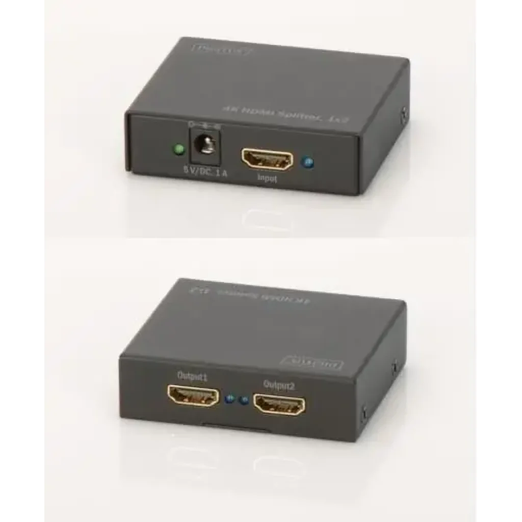 Подовжувач DIGITUS 4K HDMI Splitter, 2-port (DS-46304) UA