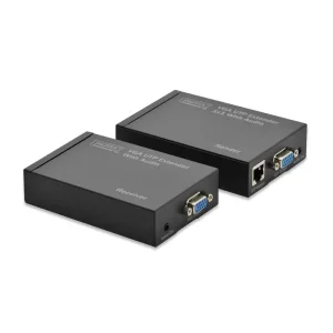 Подовжувач DIGITUS VGA через UTP, встановлений макс. 1920x1200, 0-70°C, 300 м (DS-53400) UA