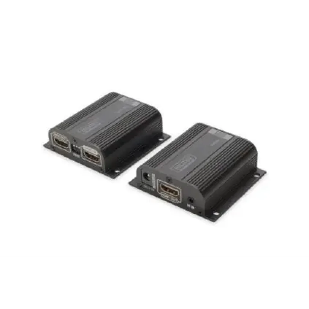 Набір подовжувачів DIGITUS HDMI (CAT 6/6a/7), EDID, 1x вихід HDMI, FHD, 1080p, 50 м (DS-55100-1) UA