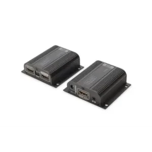 Набір подовжувачів DIGITUS HDMI (CAT 6/6a/7), EDID, 1x вихід HDMI, FHD, 1080p, 50 м (DS-55100-1) UA