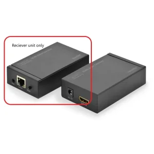 Подовжувач DIGITUS HDMI через CAT 5/IP, приймач, 120м (DS-55121) UA