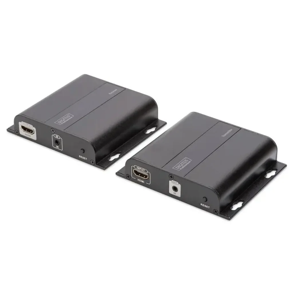 Набір подовжувачів DIGITUS HDMI через IP, 4K*2K@30Гц, (CAT 5/5e/6/7), 120м (DS-55122) UA