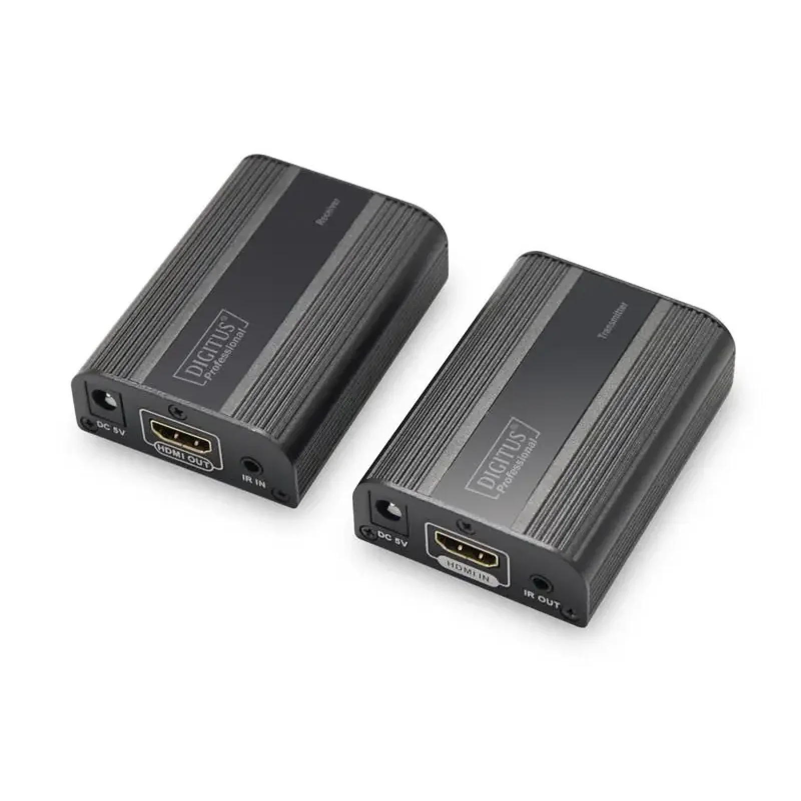 Набір подовжувачів DIGITUS HDMI 2.0, UHD 4K/60 Гц, CAT6 або вище, 70 м (DS-55204) UA