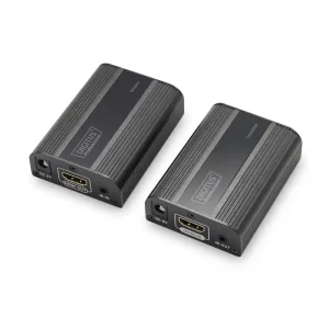 Набір подовжувачів DIGITUS HDMI 2.0, UHD 4K/60 Гц, CAT6 або вище, 70 м (DS-55204) UA