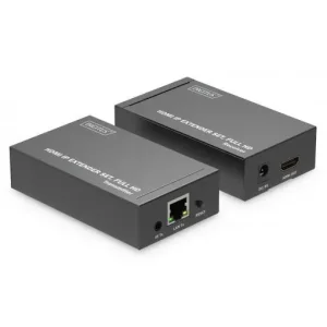 Набір IP-відеоподовжувачів DIGITUS HDMI, Full HD, 1080p, один до багатьох, 120 м (DS-55517) UA